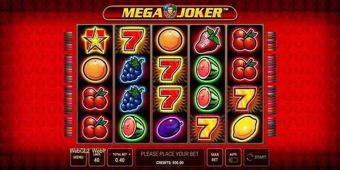 Mobile gameplay showing slot interface with paytable and spin button