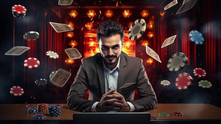 Poker table interface on angkanet4d login platform